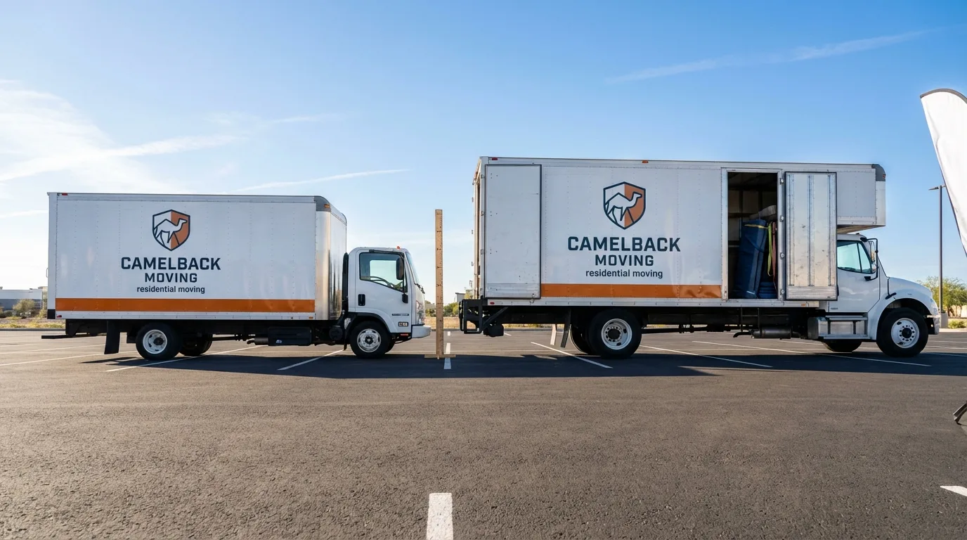 Moving truck size capacity guide in Schwenksville